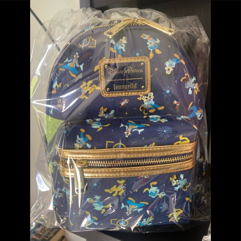 Disney 50th Anniversary Mickey and Friends Loungefly - Picture 3 of 5